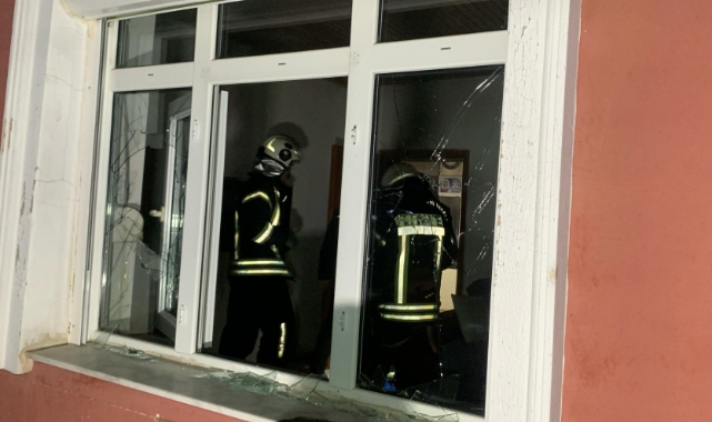 Karaman'da müstakil eve iftar saatinde molotoflu saldırı