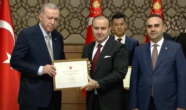 Karesi Holding'in dev yatırımına Cumhurbaşkanı Erdoğan'dan teşekkür belgesi!