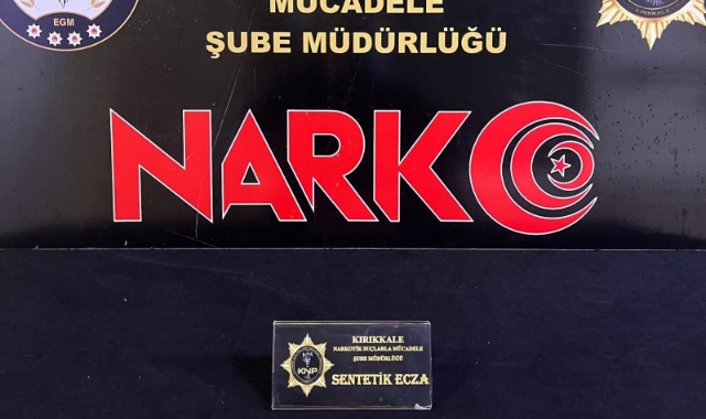 Kırıkkale'de uyuşturucu operasyonu: 1 tutuklama