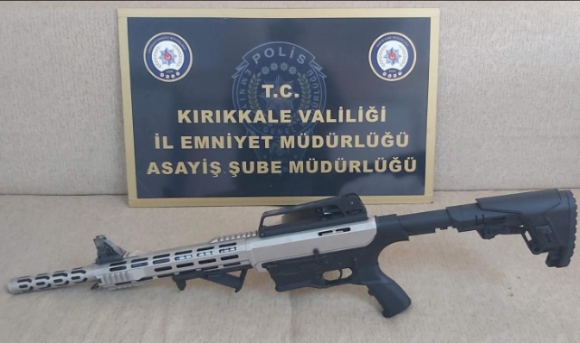 Kırıkkale'de yasa dışı silah operasyonu!