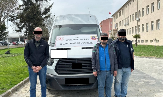 Kırklareli'nde 44 kaçak göçmen yakalandı