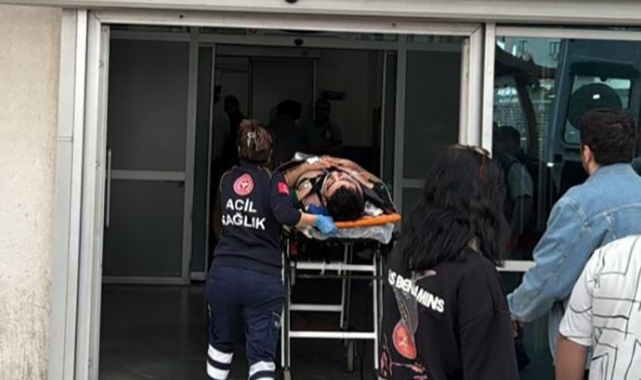 Kocaeli'de 10 metre yükseklikten düşen işçi ağır yaralandı