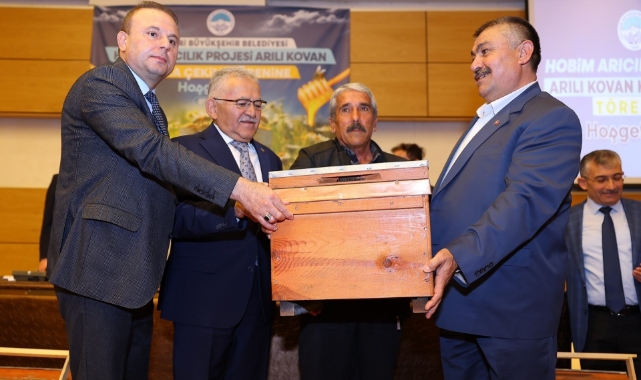 'Kovan sizden arı bizden' projesine üreticiden tam not
