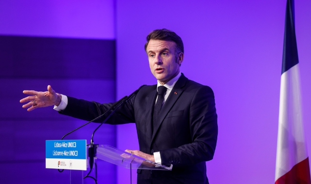 Macron: "Bizim güvenliğimiz de tehdit altında"