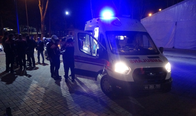 Malatya'da kavgada kurşunlar havada uçuştu