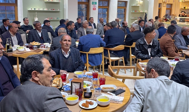 Malazgirtli muhtarlar iftar yemeğinde buluştu