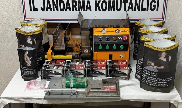 Manisa'da kaçak tütün operasyonu!