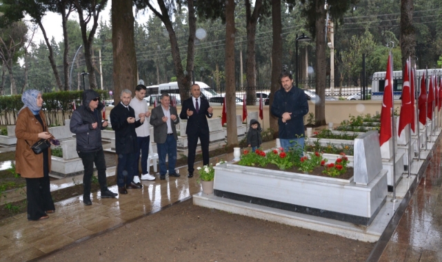 Manisa’da şehit aileleri ve gazilerden hüzün dolu ziyaret