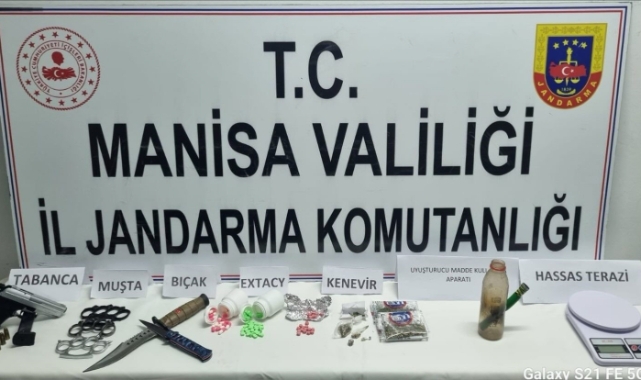 Manisa'da uyuşturucu operasyonu!