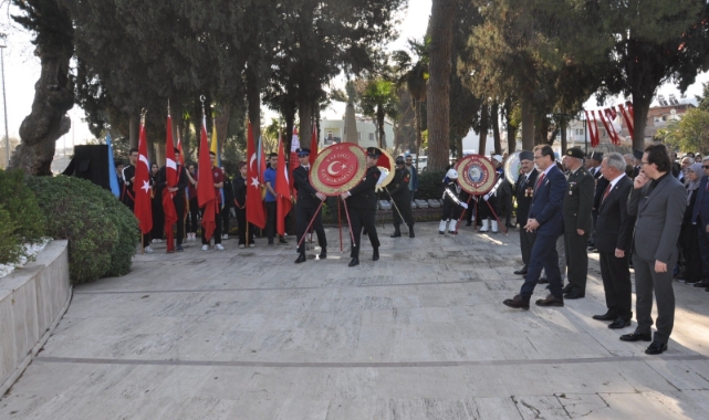 Manisa ilçelerinde şanlı zaferin 110. yılı törenlerle kutlandı
