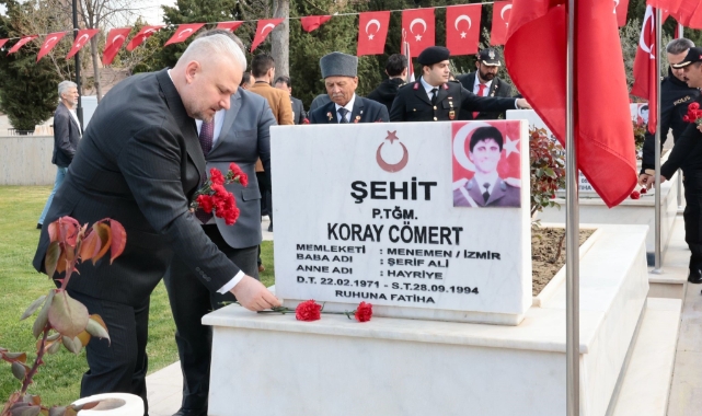 Menemen’de Çanakkale Şehitleri anıldı