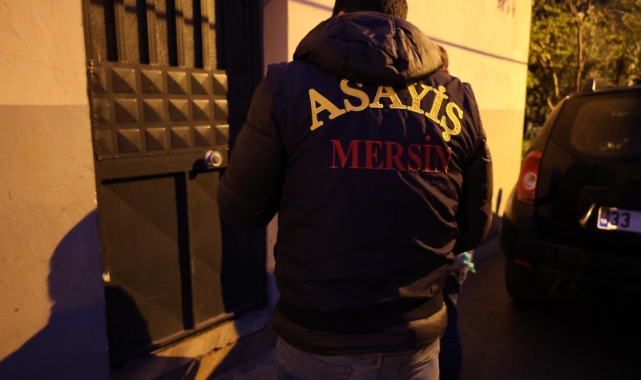 Mersin'de aranan şahıslar operasyonu: 91 hükümlü yakalandı