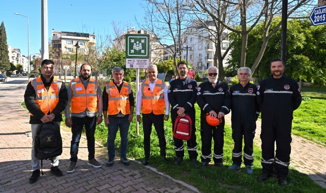 Muratpaşa'da kapsamlı afet tatbikatı