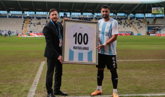 Mustafa Akbaş 100’incü maçına çıktı