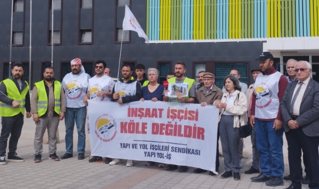 Ödemelerini alamayan inşaat işçileri 20 gündür eylemde