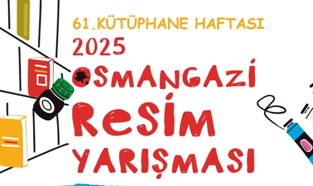 Osmangazi Belediyesi’nden ‘Üreten Kütüphaneler’ konulu resim yarışması