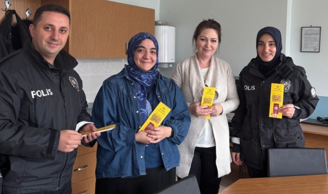 Polis KADES bilgilendirmesi yaptı