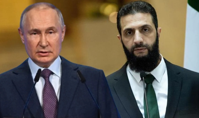 Putin'den Suriye Cumhurbaşkanı Şara'ya mesaj