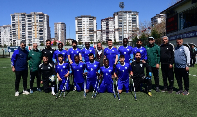Şahinbey Ampute’den 9-0’lık farklı galibiyet