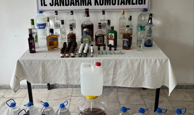 Sahte alkol satışı yapan şahıs yakalandı