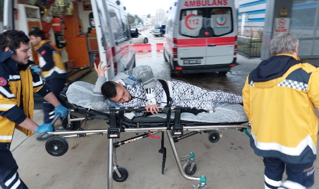 Samsun'da akaryakıt istasyonunda bıçaklı saldırı!