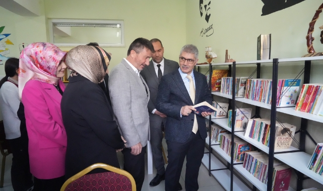 Şehit Serdal Güneş'in adı açılan kütüphanede yaşatılacak