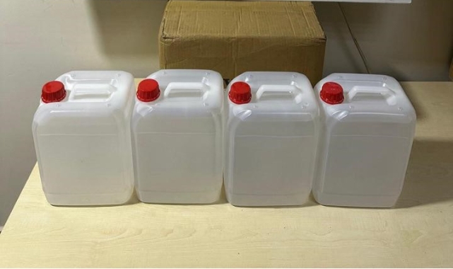 Sinop'ta 20 litre etil alkol ele geçirildi