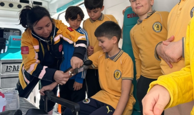 Sinop’ta öğrencilere acil sağlık eğitimi