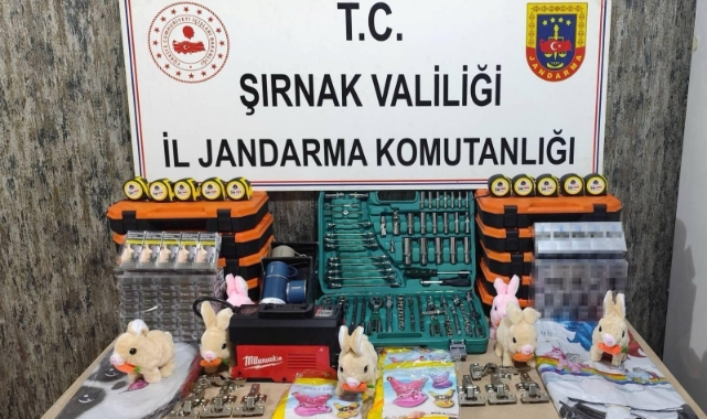 Şırnak’ta jandarma 4 milyon 571 bin TL’lik kaçakçılığı önledi