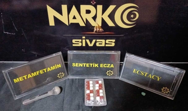 Sivas’ta uyuşturucu operasyonu!