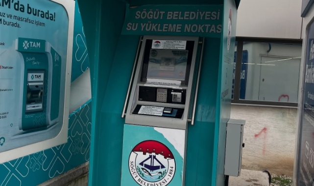 Su yükleme cihazı yeniden hizmete alındı