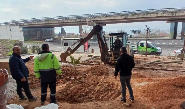 Tavşancıl'daki viyadüğe estetik dokunuş