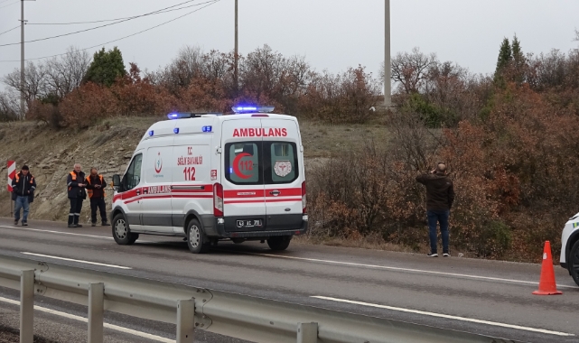 Tavşanlı'da trafik kazası: 1 yaralı