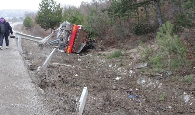 Tavşanlı’da trafik kazası, 1 yaralı