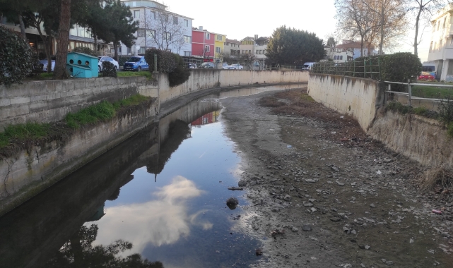 Tekirdağ Değirmenaltı Deresi'nde kuraklık alarmı