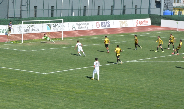 TFF 3. Lig: Aliağaspor FK: 1 - Çorluspor 1947: 0