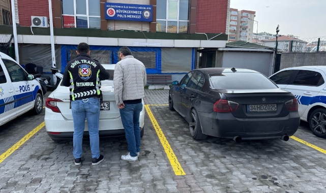 Trafikte drift atan sürücüye 81 bin 305 TL idari para cezası!