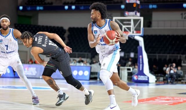 Türk Telekom Aliağa Petkimspor’u 85-75 mağlup etti