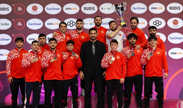 U23 Serbest Güreş Milli Takımı Avrupa ikincisi oldu