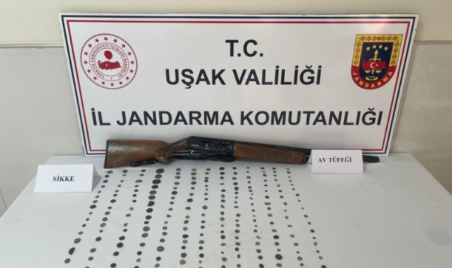 Uşak’ta Osmanlı ve Roma dönemlerine ait 232 adet sikke yakalandı