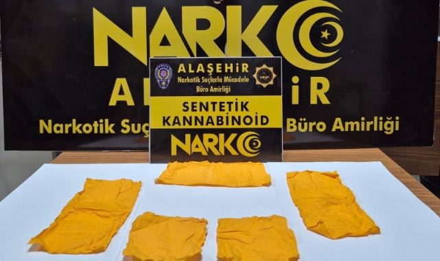 Uyuşturucu taciri otobüste yakalandı