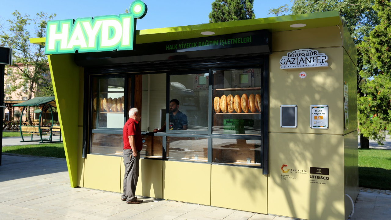 HAYDİ büfelerinde satışa sunulan ekmeklerde indirim