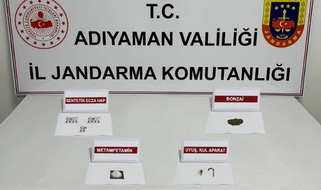 Adıyaman'da uyuşturucu denetiminde 16 şahıs yakalandı