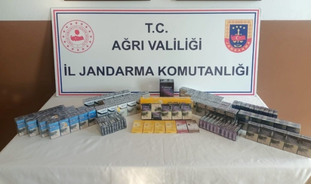 Ağrı’da kaçak sigara operasyonu!