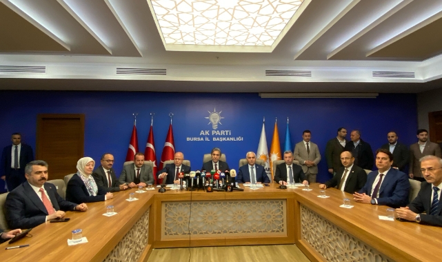 AK Parti Genel Başkan Yardımcısı Mustafa Demir Bursa'ya geldi