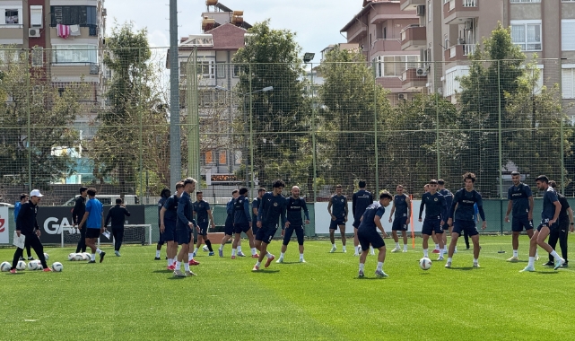 Alanyaspor Bodrum FK maçı hazırlıklarına devam etti
