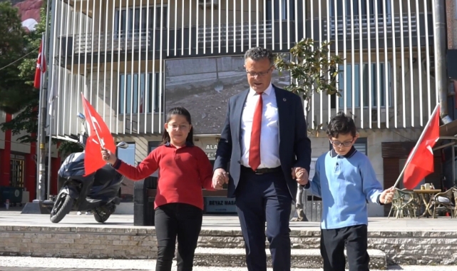 Alaşehir Belediyesi'nden 23 Nisan'a özel klip