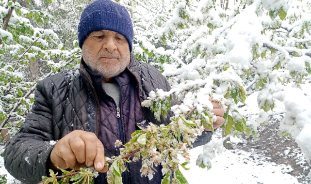 Amasya’da kardan 63 köy yolu ulaşıma kapandı