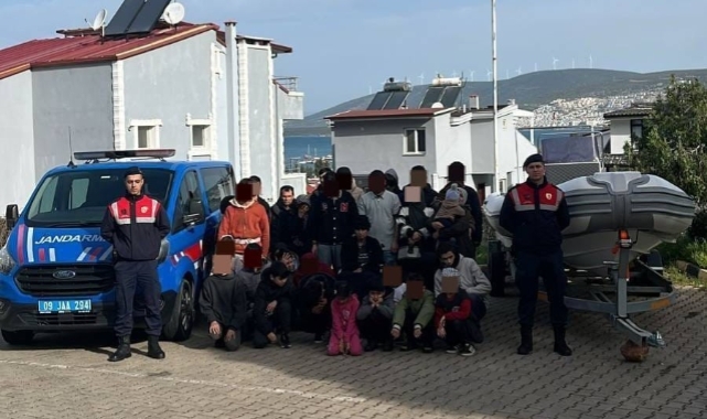 Aydın’da 4 organizatör ve 36 düzensiz göçmen yakalandı