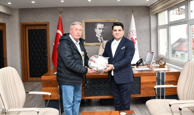 Aydın’dan Olur Kaymakamı'na nezaket ziyareti